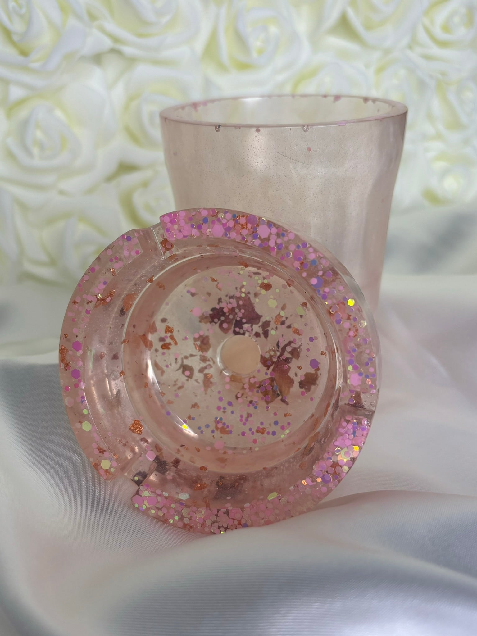 On-The-Go Cupholder Glitter Ashtray