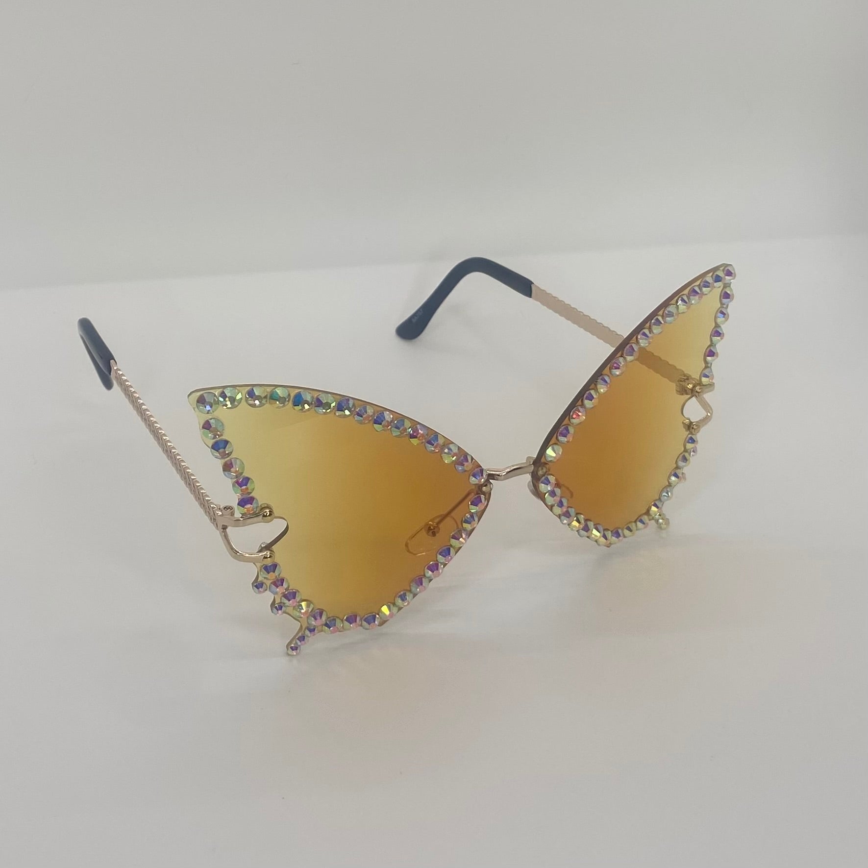 Crystal Butterfly Sunglasses